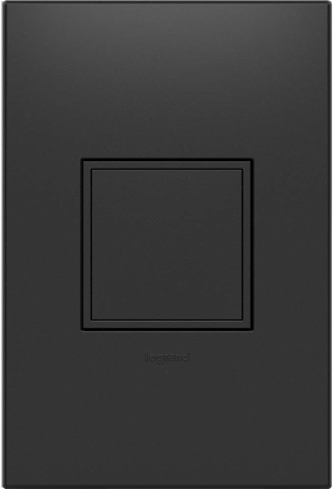 Graphite 15Amp Pop-Out Outlet with Wall Plate