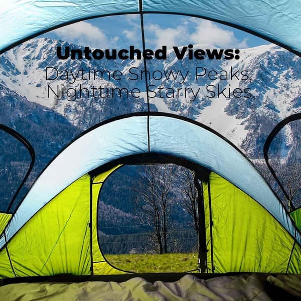 4-6 Person Waterproof Instant Pop-Up Camping Tent