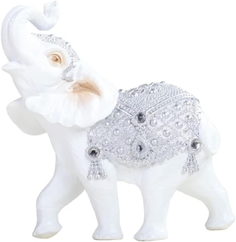 Thai Elephant Figurine Decoration - Trunk Up Design