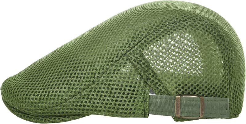 Men's Adjustable Breathable Mesh Summer Newsboy Cap