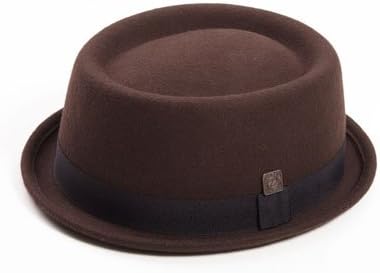Men's Wool Felt Gatsby Pork Pie Hat