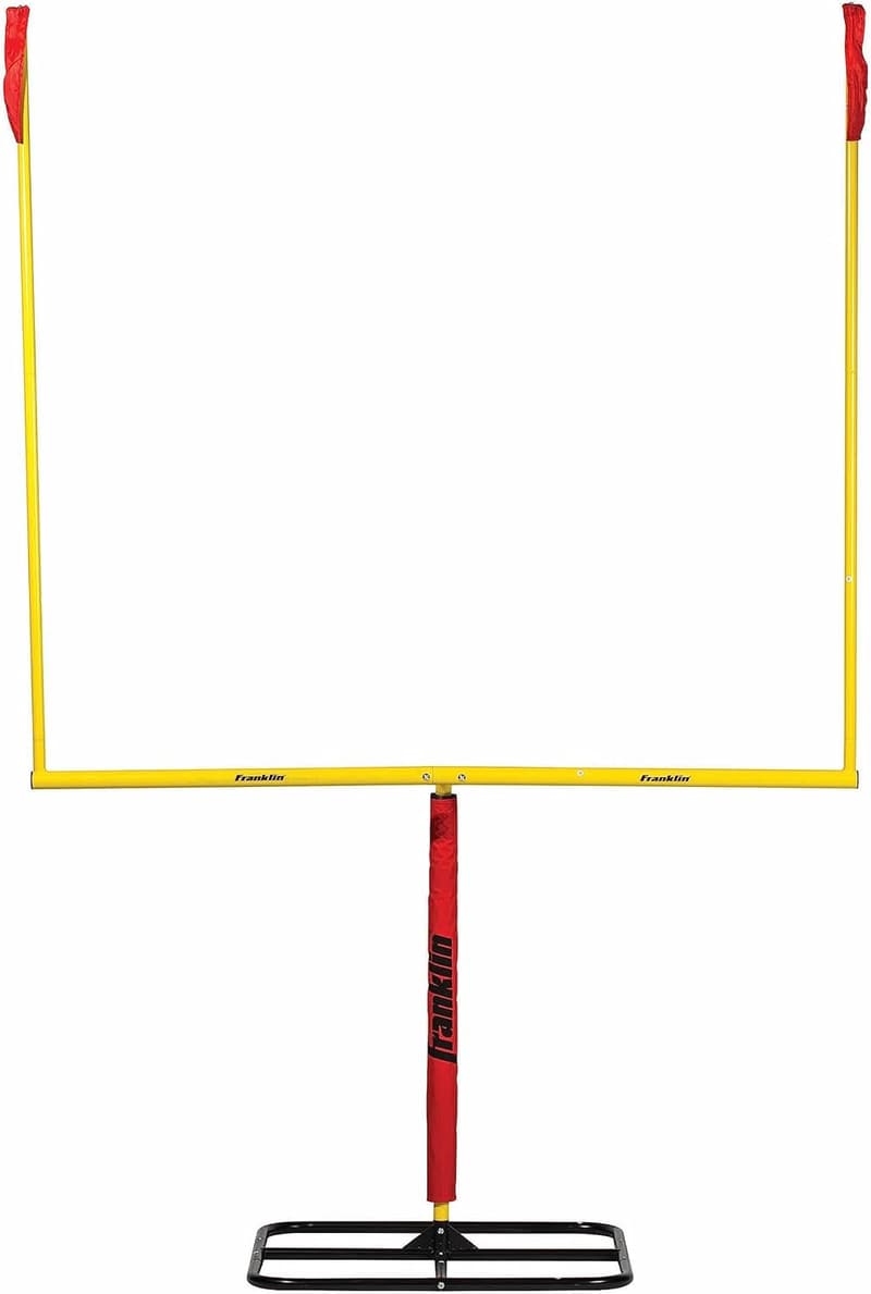 Youth Portable Football Goal Post - 8.5' x 5.5' Steel Set