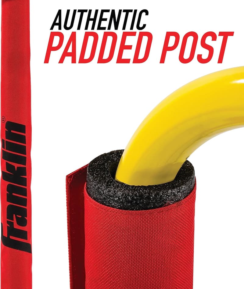 Youth Portable Football Goal Post - 8.5' x 5.5' Steel Set
