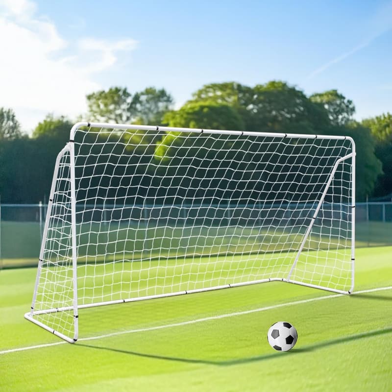 Portable Soccer Goal for Backyard - 12x6 ft, 10x6.5 ft, 8x5 ft