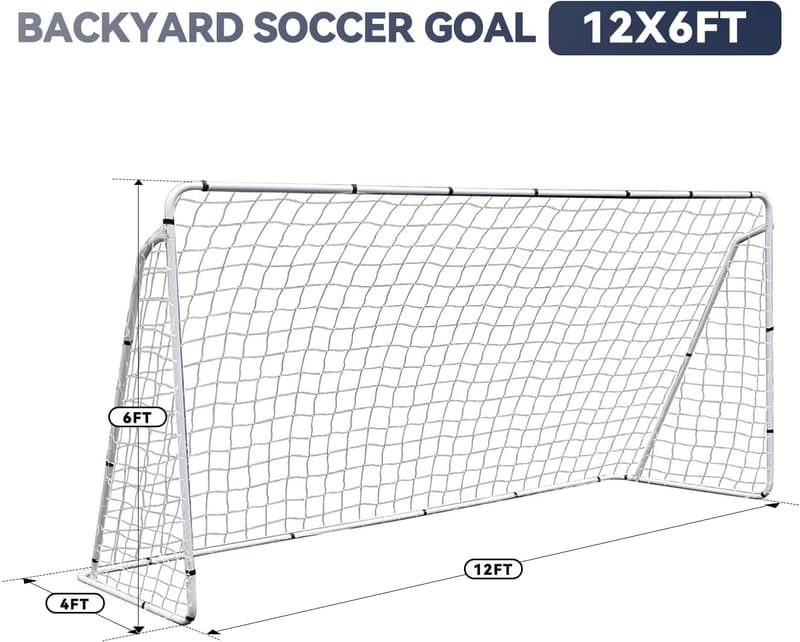 Portable Soccer Goal for Backyard Practice – Various Sizes