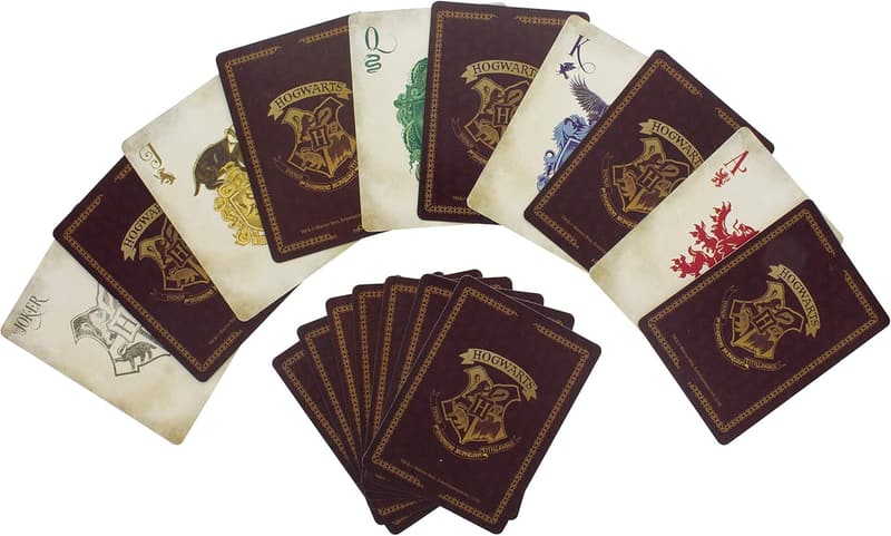Hogwarts House Symbol Playing Cards