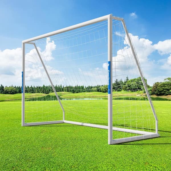 Portable Weatherproof Soccer Goals with Nets for Backyard Training