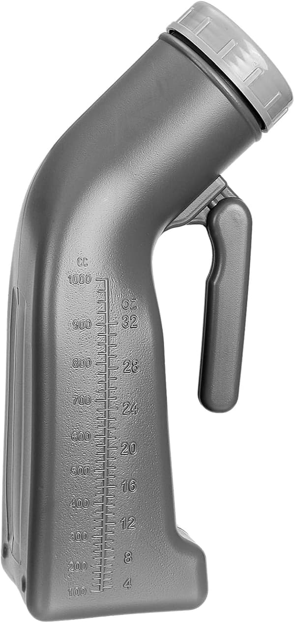 Portable Urinal Bottle for Men - 1000ML Spill-Proof Travel Toilets