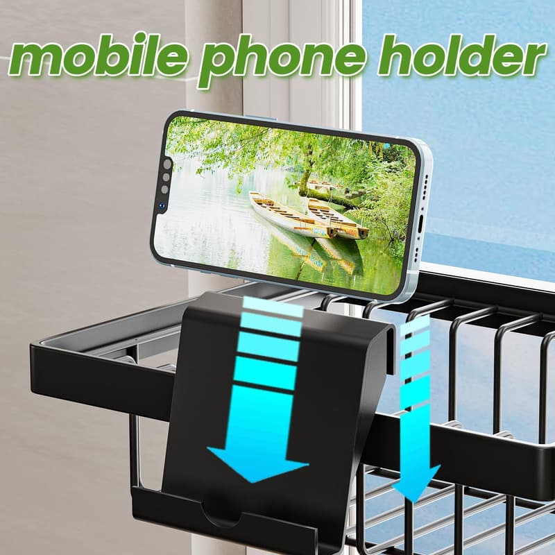 Expandable 2-Tier Over-Sink Dish Drying Rack