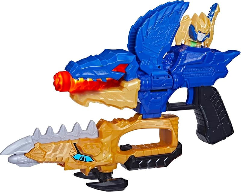 Dino Fury Gold Blade Blaster Morpher for Kids Ages 5+