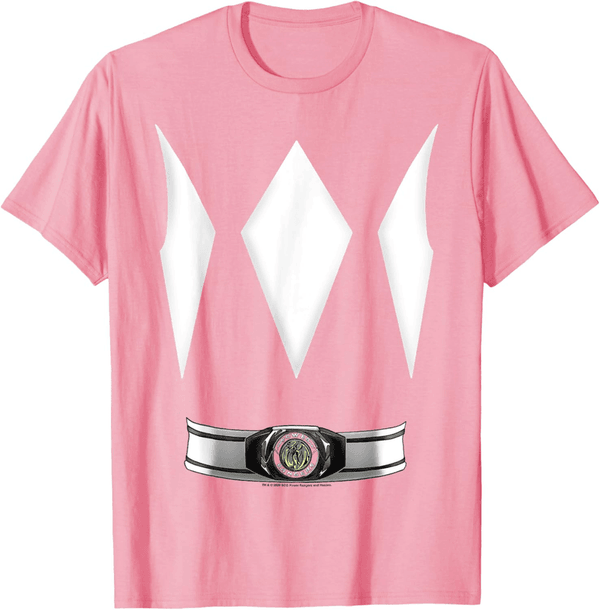 Halloween Pink Ranger Costume T-Shirt