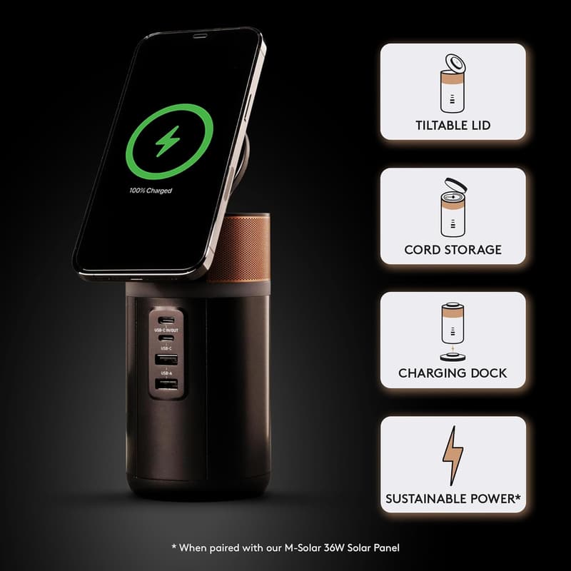 Duracell M150 Portable Charging Hub – 150W for Laptops & Tablets
