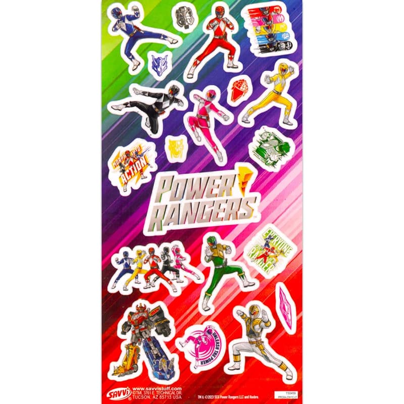 Power Rangers Party Favors: 150 Stickers & 75 Tattoos