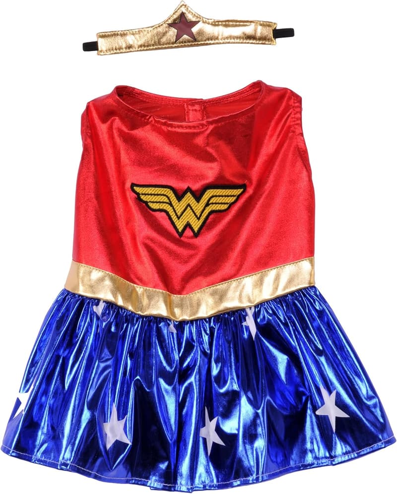 Wonder Woman Pet Costume - Small, DC Heroes & Villains Collection
