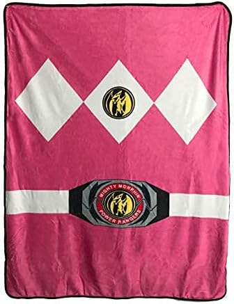 Mighty Morphin Power Rangers Pink Ranger Fleece Blanket