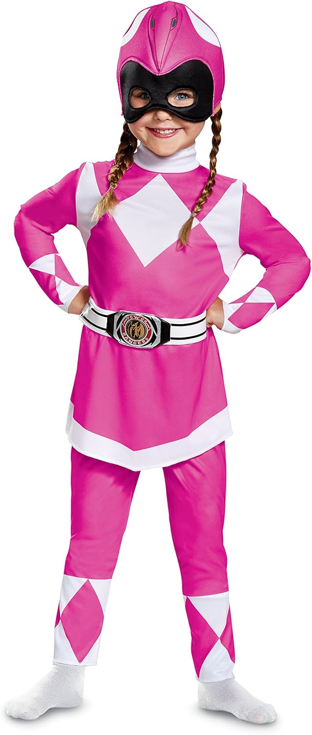 Toddler Pink Ranger Costume - Classic 2T Dress-Up Outfit