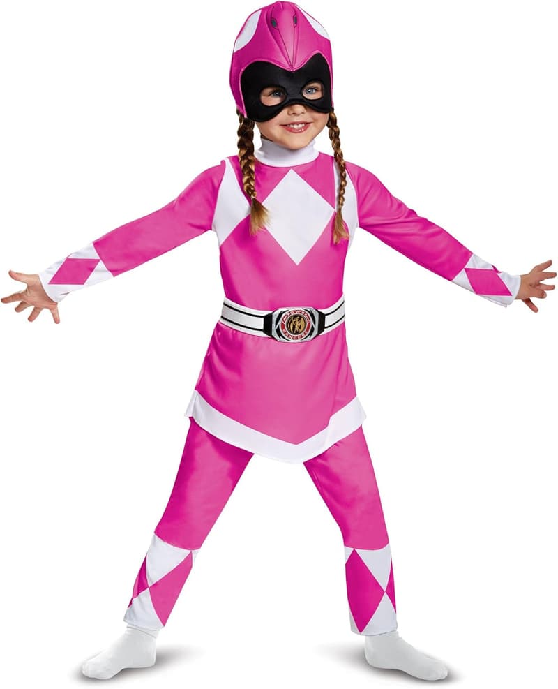 Toddler Pink Ranger Costume - Classic 2T Dress-Up Outfit