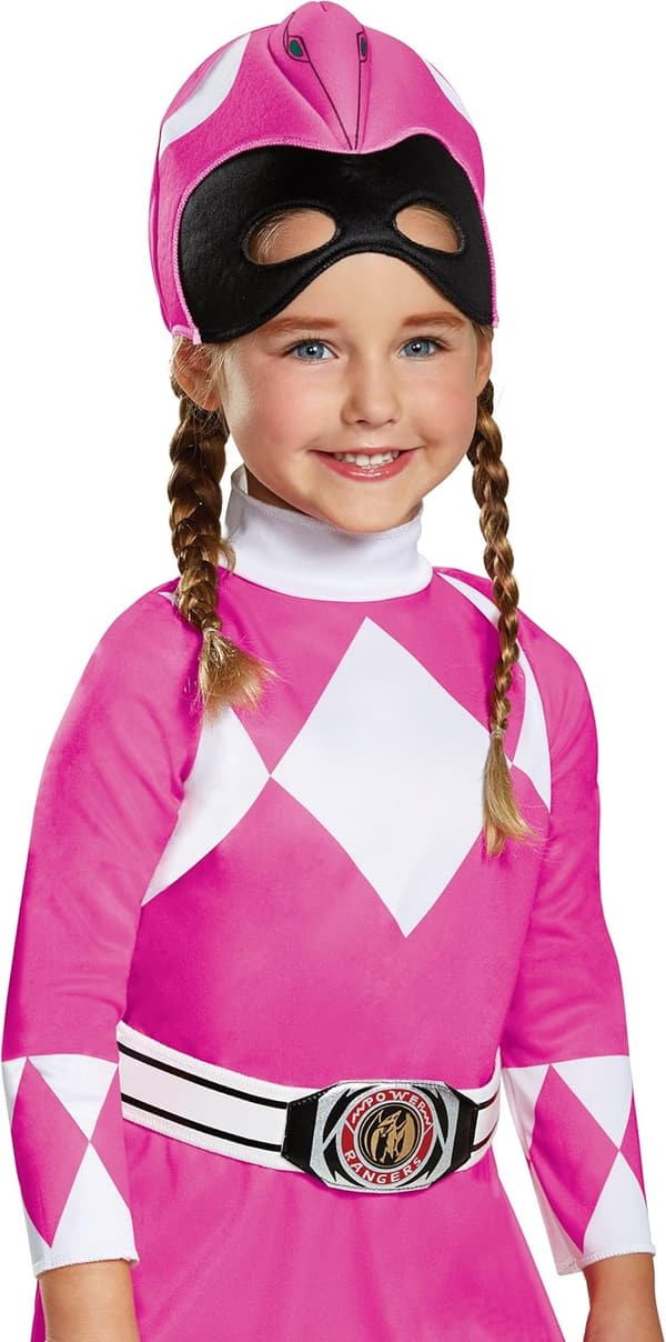 Toddler Pink Ranger Costume - Classic 2T Dress-Up Outfit