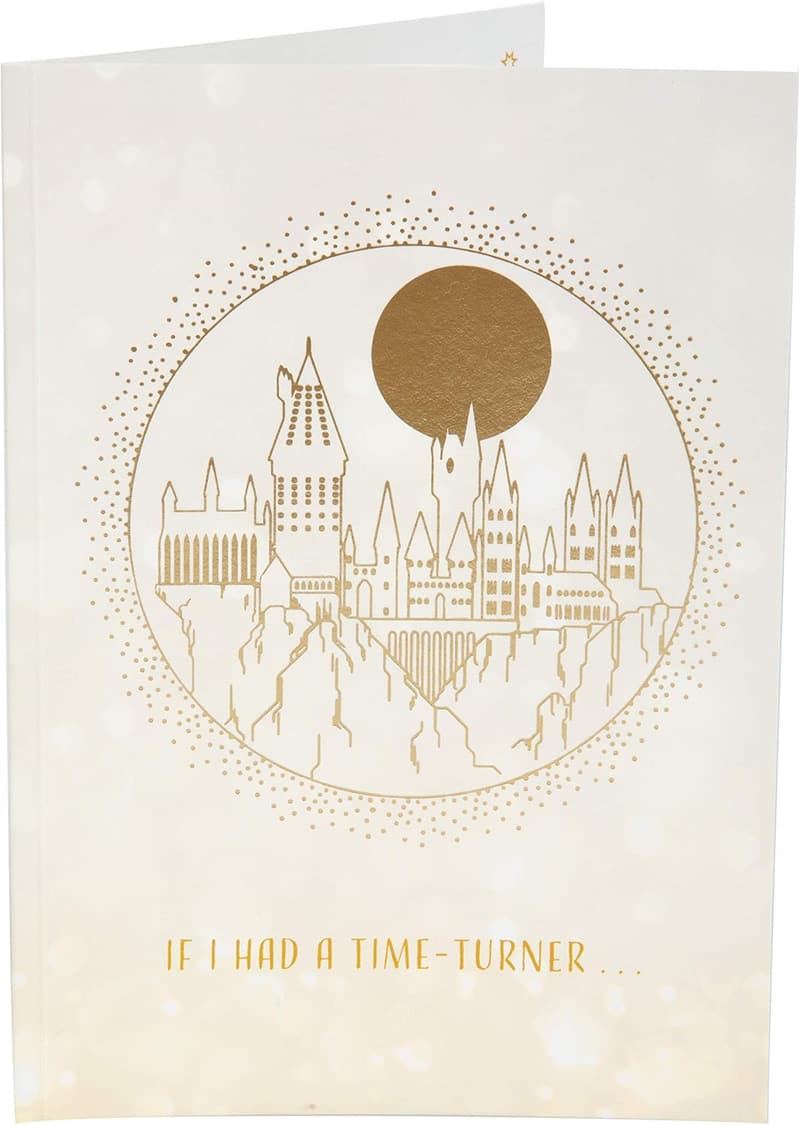 Harry Potter Time Turner Pop-Up Birthday Card - Handcrafted Gift