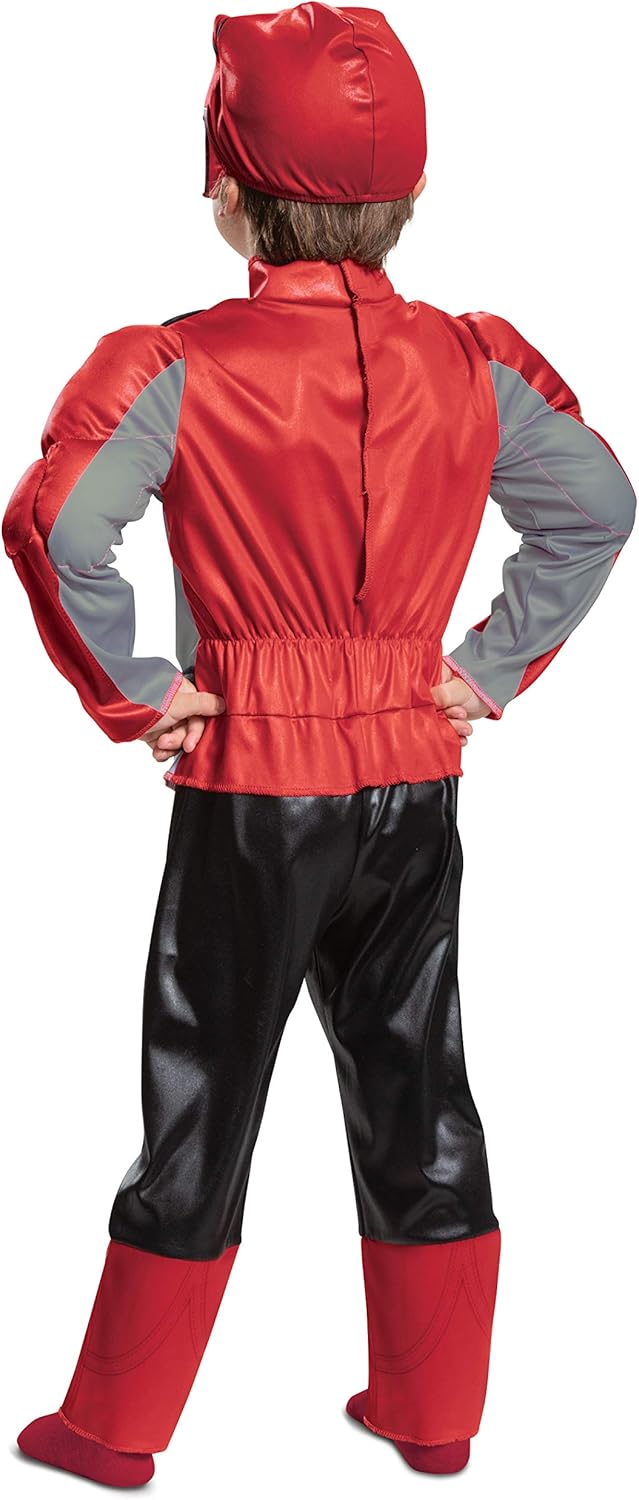 Toddler Red Ranger Muscle Costume for Dress-Up