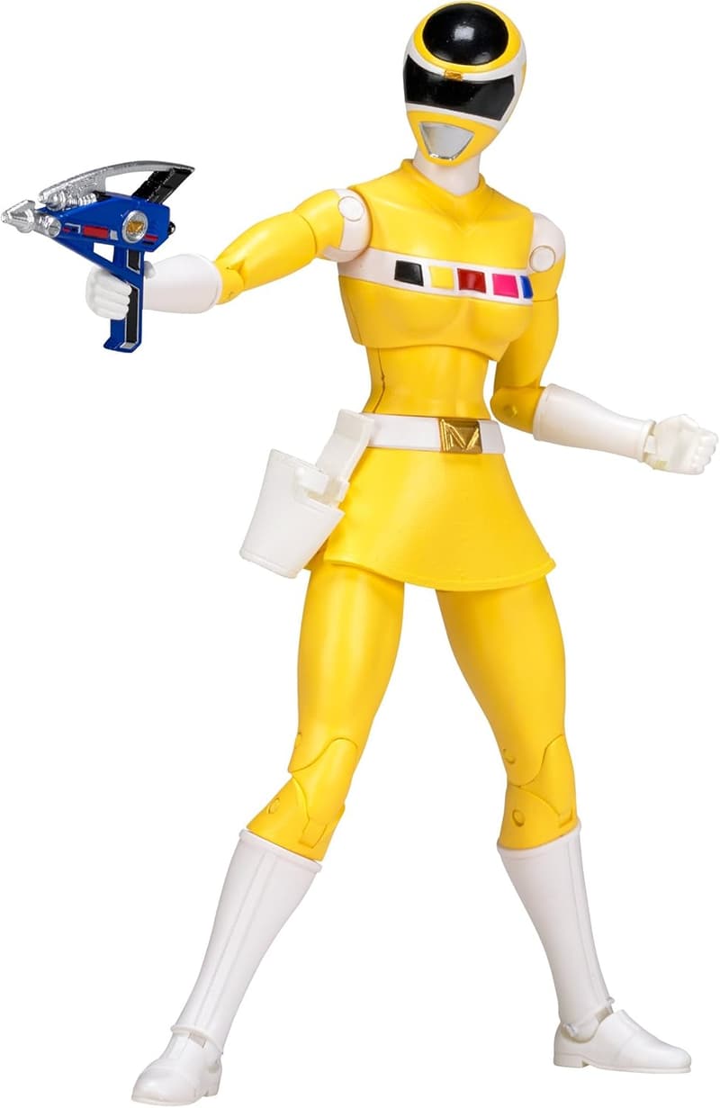 Power Rangers Legacy Yellow Ranger 6.5