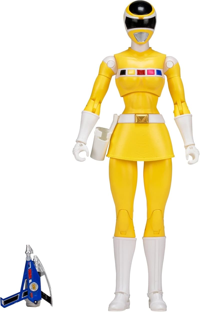 Power Rangers Legacy Yellow Ranger 6.5