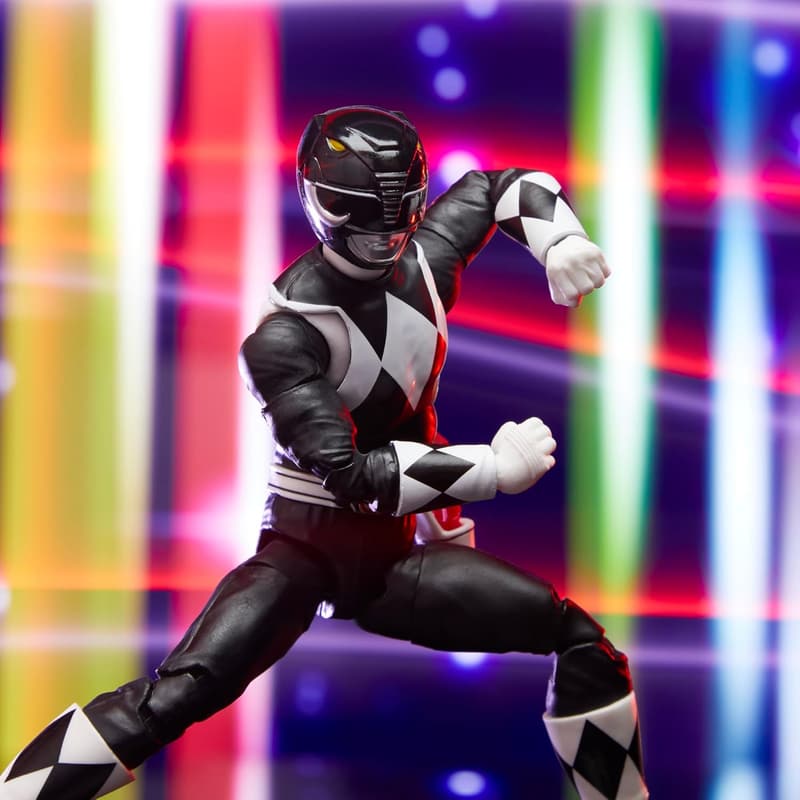 Mighty Morphin Black Ranger 6-Inch Action Figure for Kids