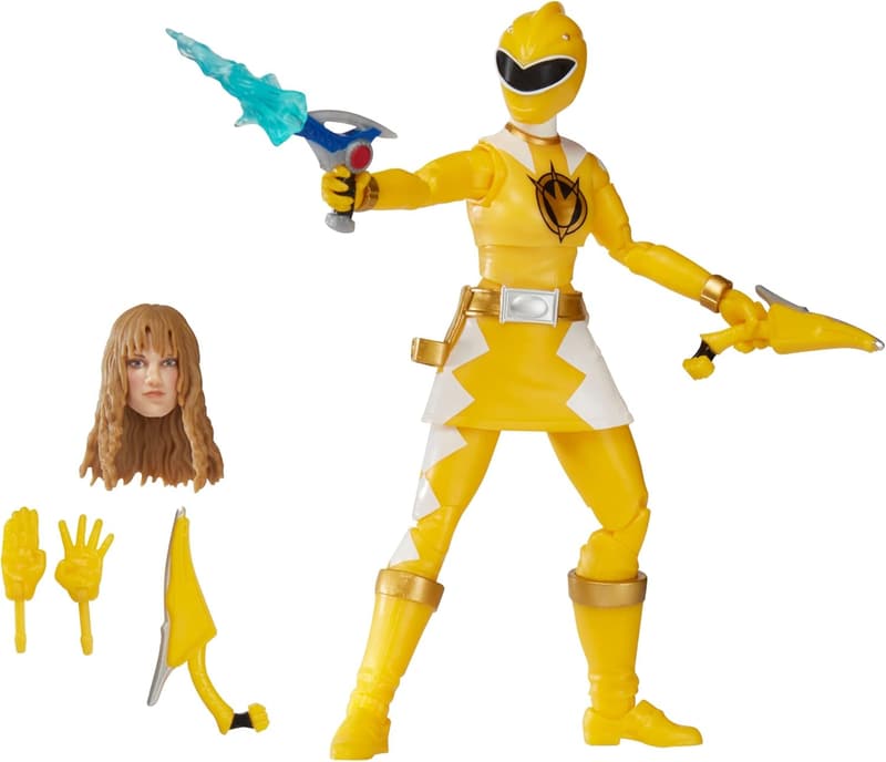 Dino Thunder Yellow Ranger 6-Inch Premium Action Figure for Kids