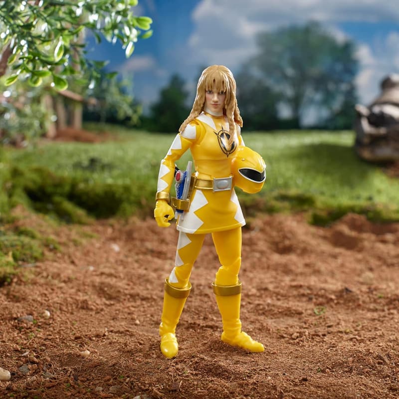 Dino Thunder Yellow Ranger 6-Inch Premium Action Figure for Kids
