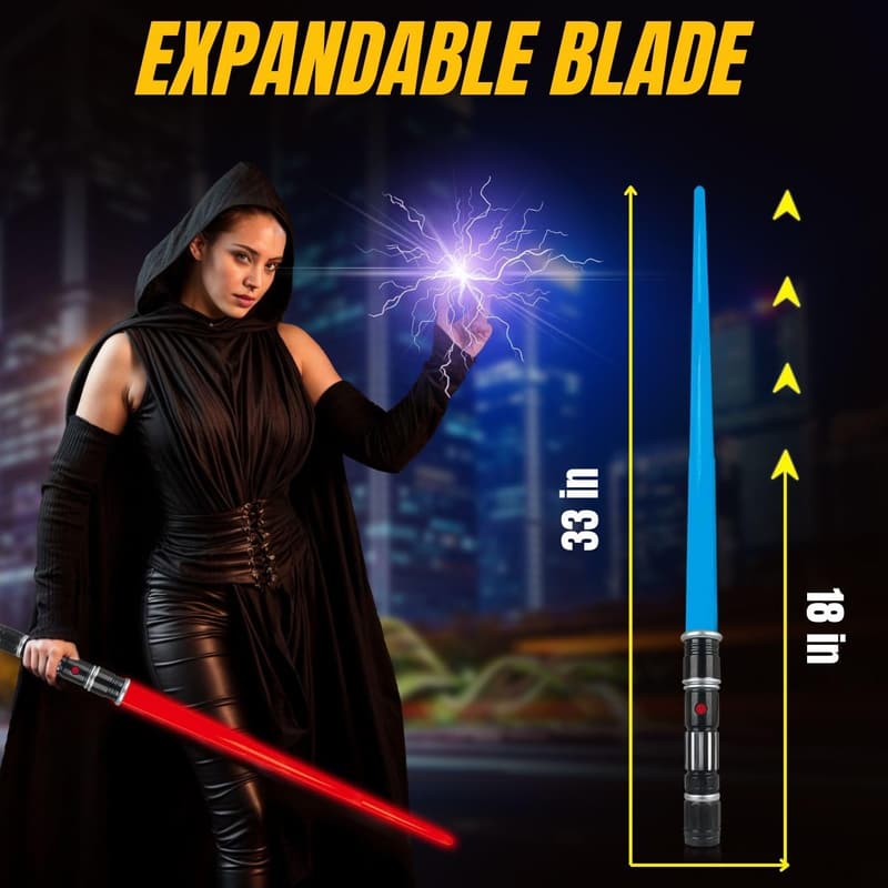 LED Motion-Sensitive Light Sabers - 12 Pack for Kids' Parties
