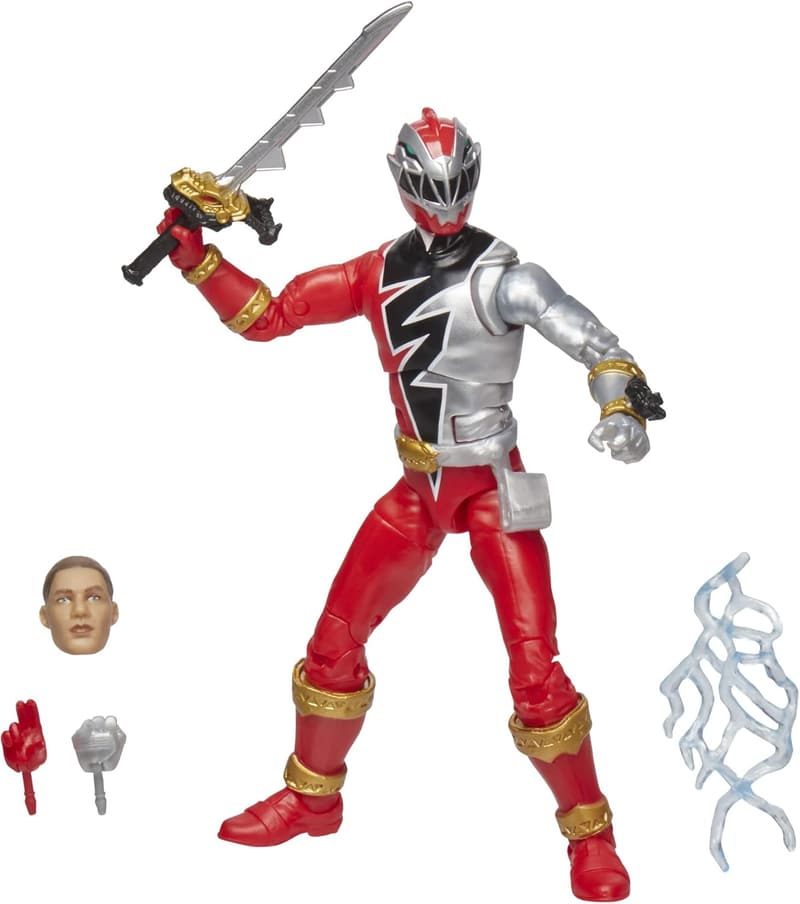 Dino Fury Red Ranger 6-Inch Premium Action Figure Collectible