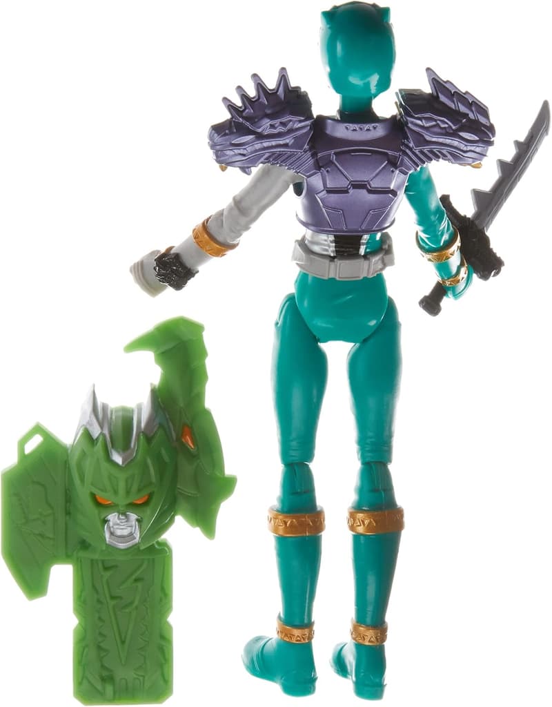 Power Rangers Dino Fury Green Ranger Action Figure, 6-Inch