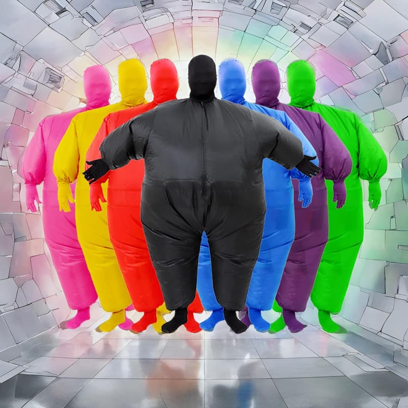 Inflatable Full Body Costume for Halloween and Christmas
