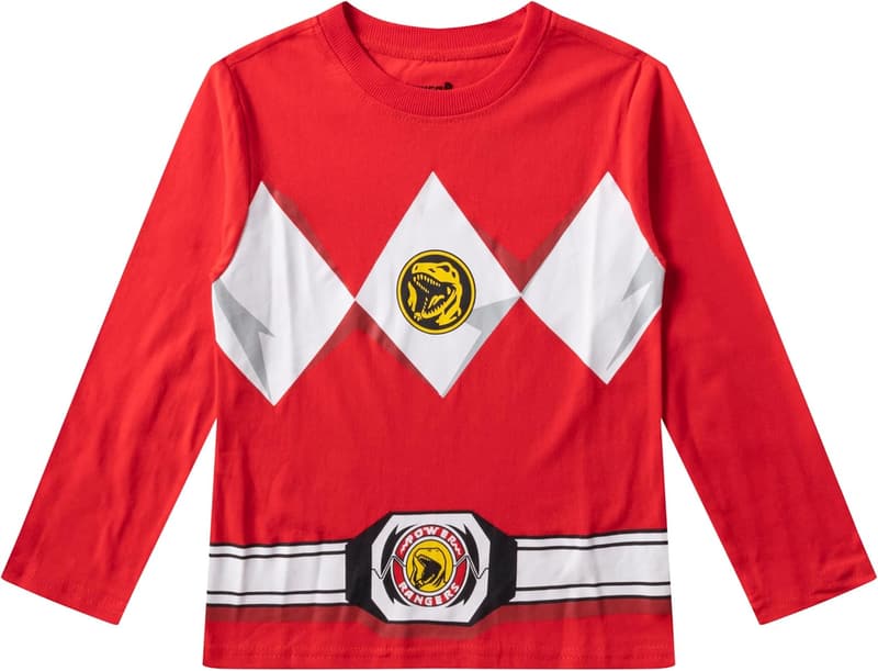 Power Rangers Long Sleeve Shirt & Pants Set for Boys