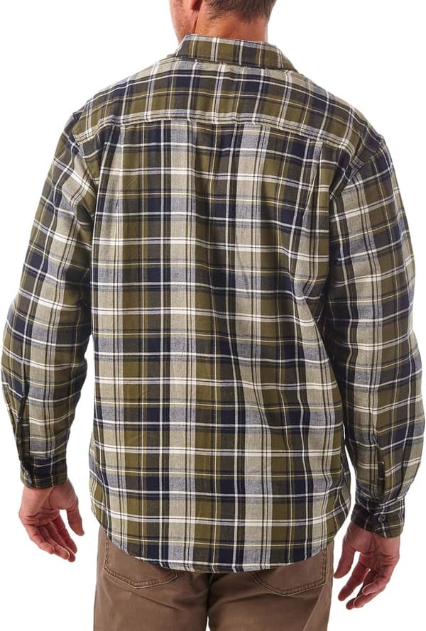 Men's Sherpa-Lined Shirt Jacket by Wrangler Authentics
