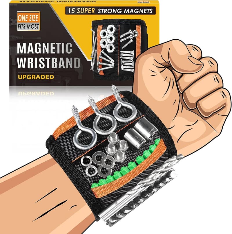 Valentine's Day Magnetic Tool Wristband for Him