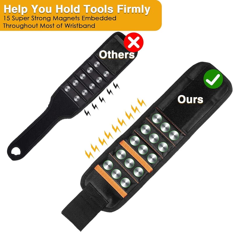 Valentine's Day Magnetic Tool Wristband for Him