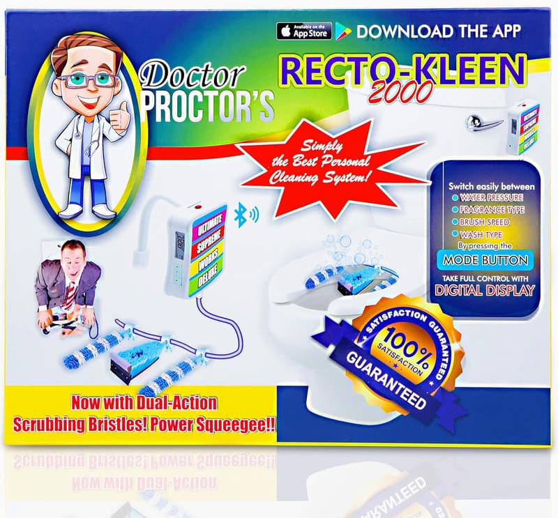 Funny Prank Gift Box - Dr. Proctor's Recto-Kleen 2000