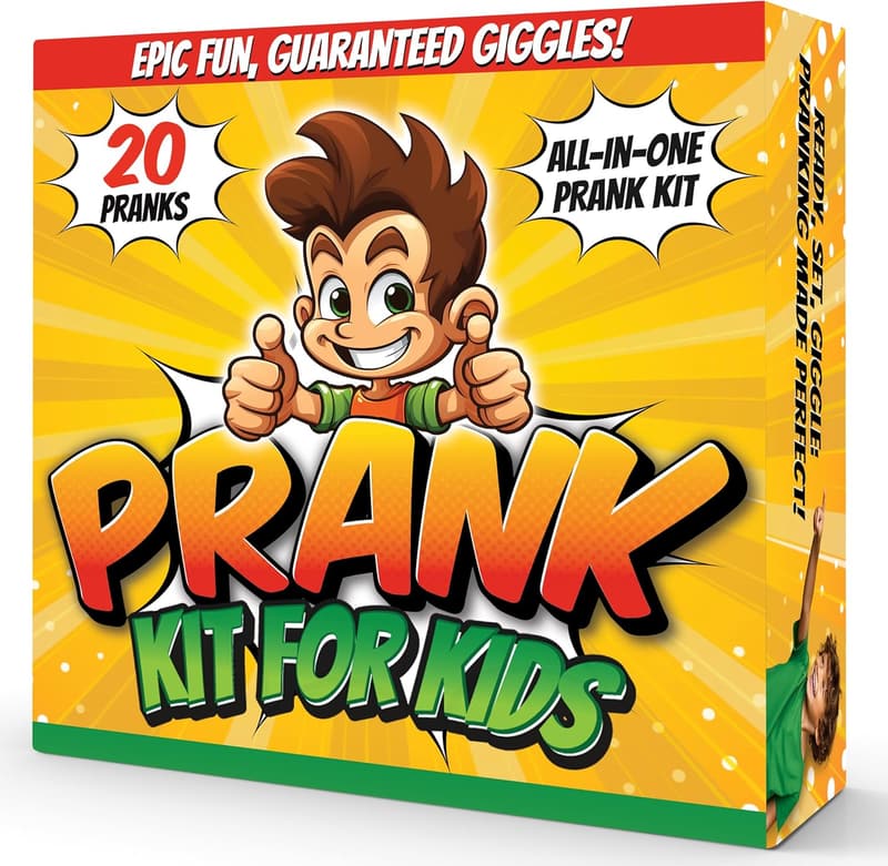 Ultimate Prank Kit for Kids - 20 Practical Joke Toys