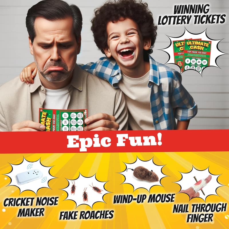 Ultimate Prank Kit for Kids - 20 Practical Joke Toys