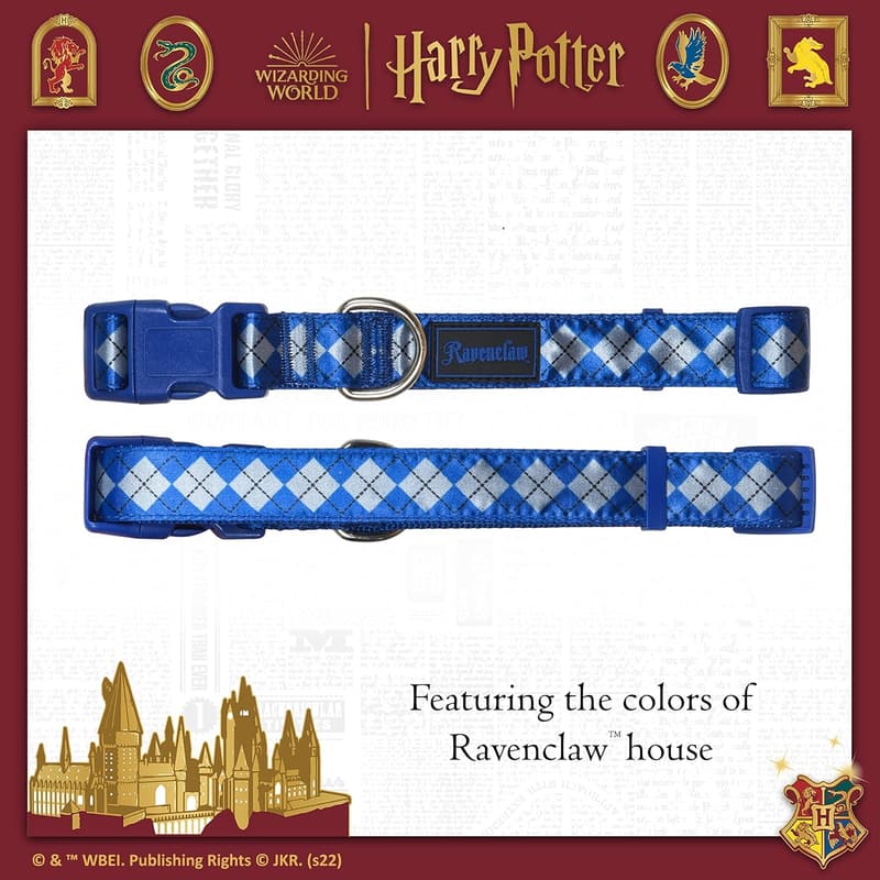Ravenclaw Dog Collar for Small Dogs | Harry Potter Pet Accessories