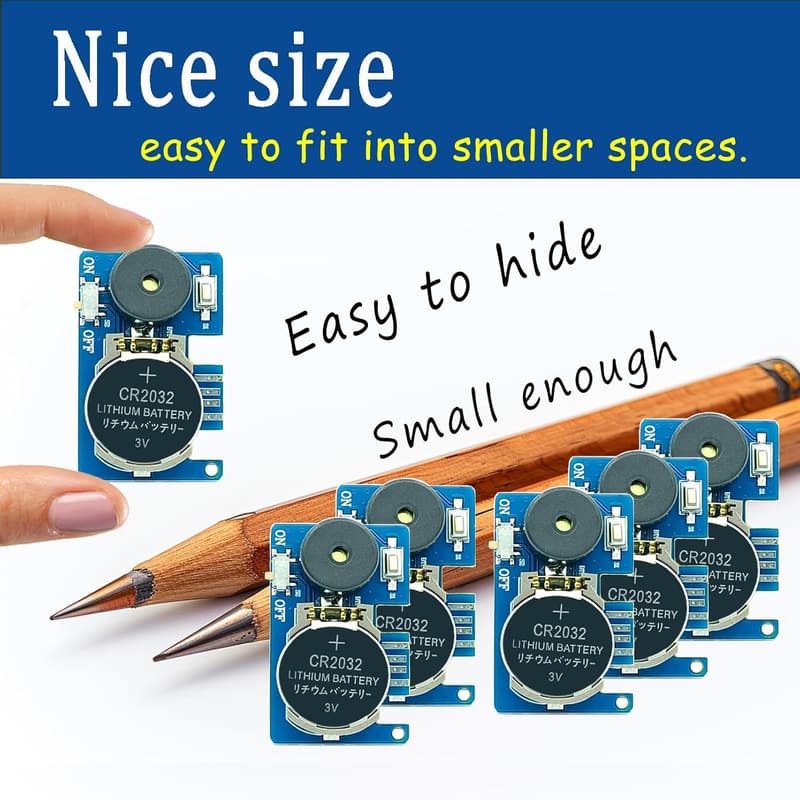 Hidden Beeping Cricket Prank Set for Office Fun (6 Pcs)