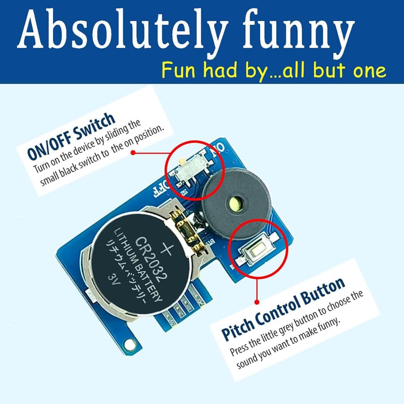 Hidden Beeping Cricket Prank Set for Office Fun (6 Pcs)