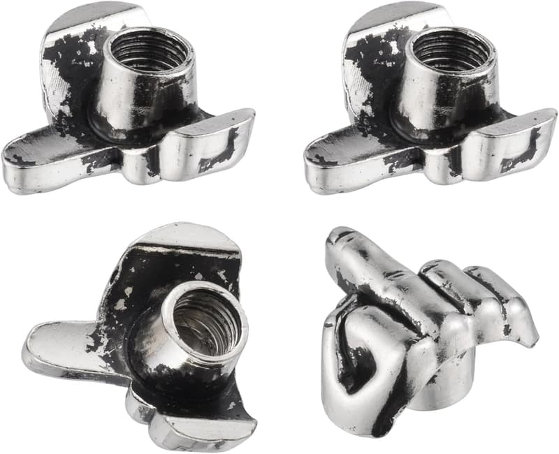 Silver Decorative Valve Stem Caps for Cars and Motorcycles