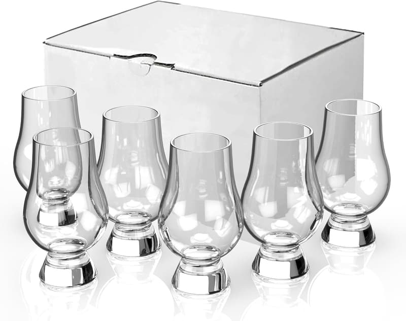 Glencairn Crystal Whisky Glass Set of 12 - Mini Tasting Size