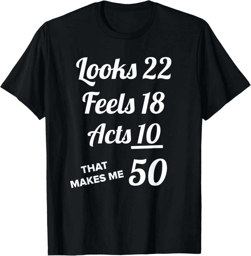 50th Birthday T-Shirt Gift for Him