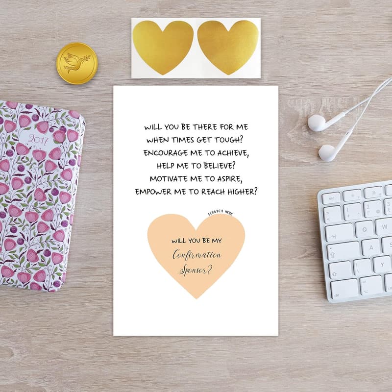 Will You Be My Confirmation Sponsor Card