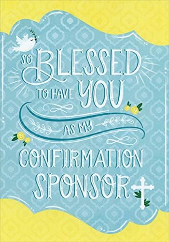 Thank You Card with Blue Banner for Confirmation