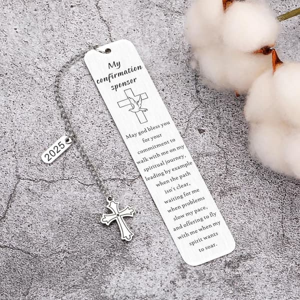2025 Confirmation Sponsor Bookmark for Godparents