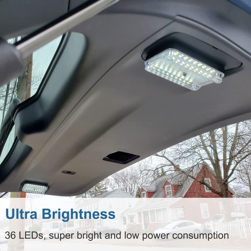 DC 12V 36 LED Interior Light with On/Off Switch for Vehicles